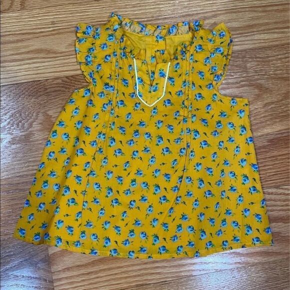 Janie and Jack Baby Girl Blueberry Top - Picture 1 of 2